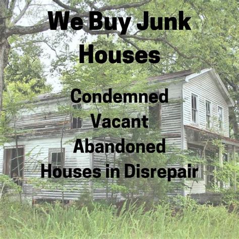 we buy junk houses scam.